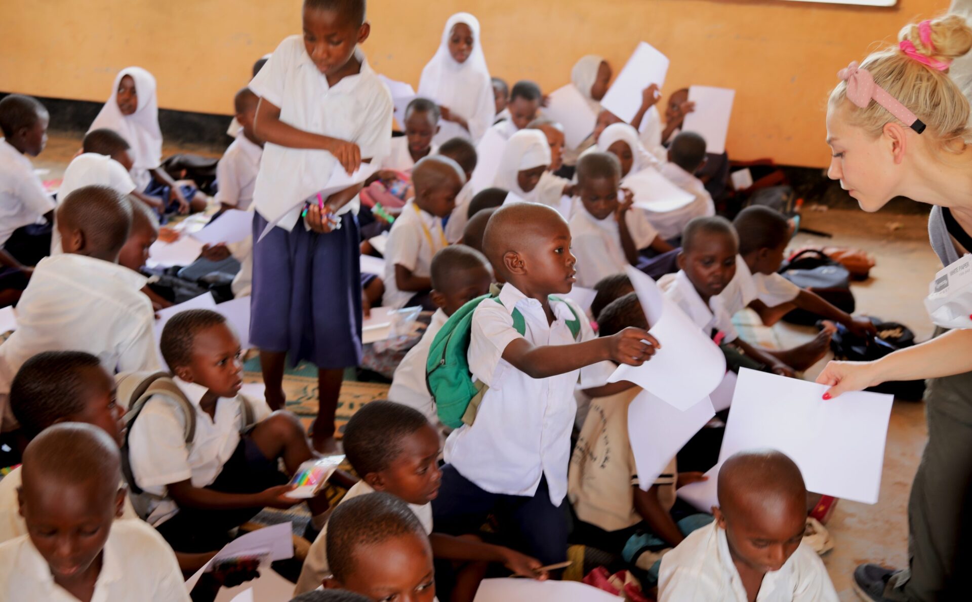 Skolebørn. Bliv fadder