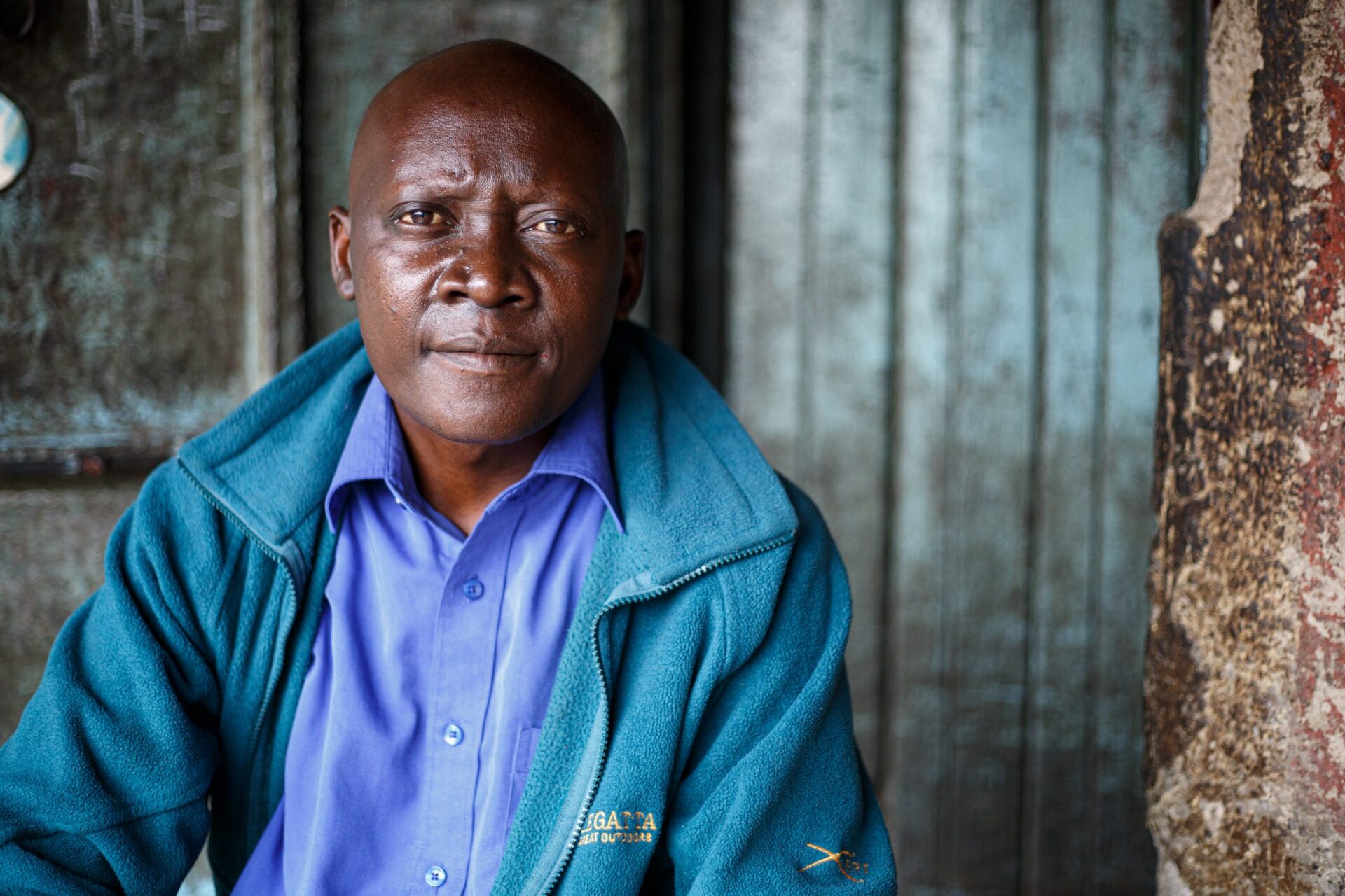 Billede af far i Kenya