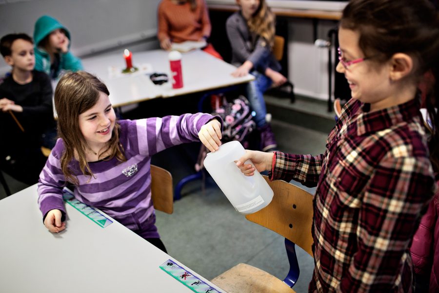 Indsamling på skole