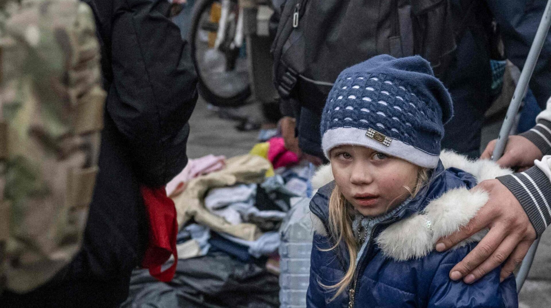 Behovet vokser for hver dag, krigen fortsætter. Billedet her er fra en fødevareuddeling i Kherson, Ukraine i november 2022. Foto: Bulent Kilic