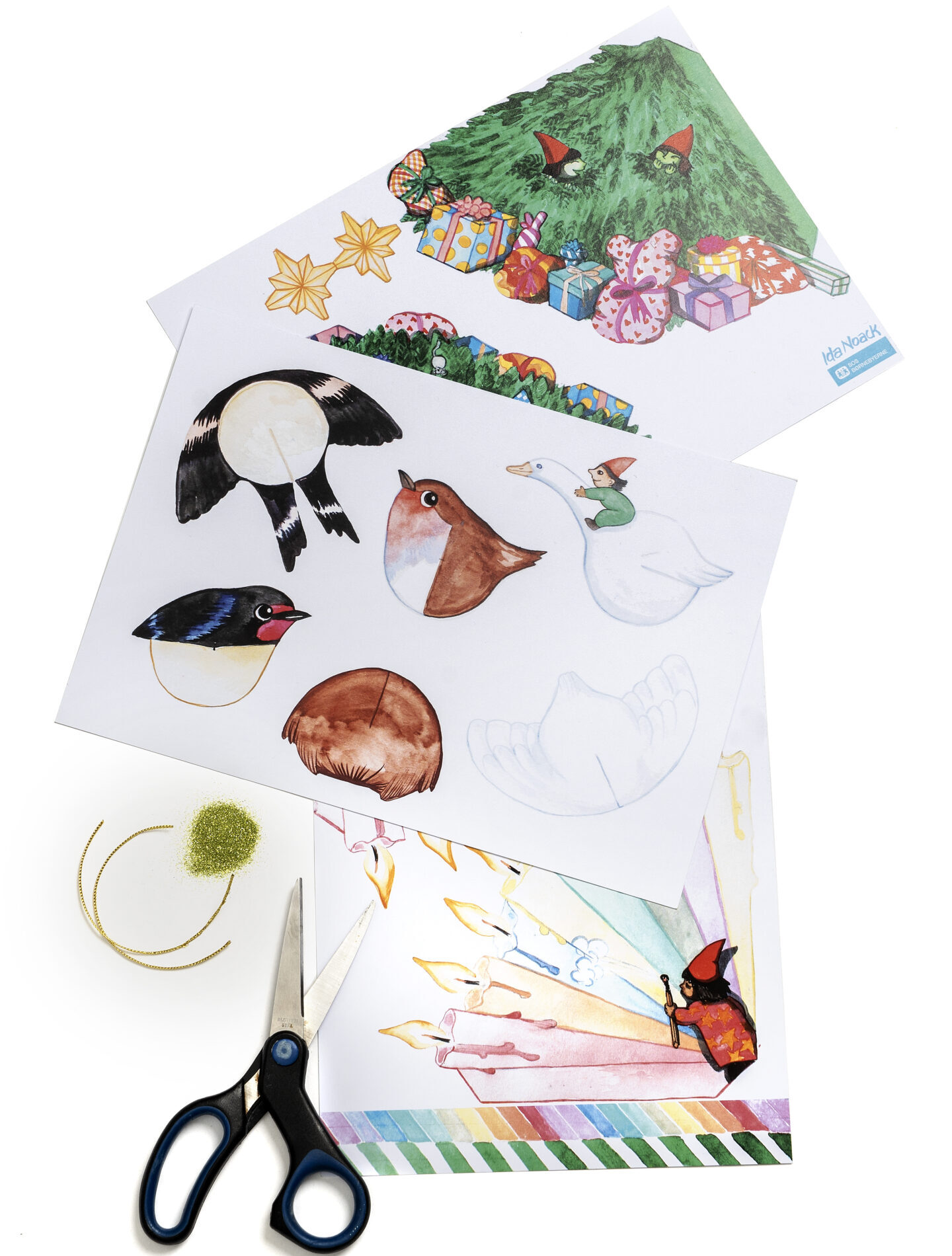 Klip selv julepynt af Ida Noack