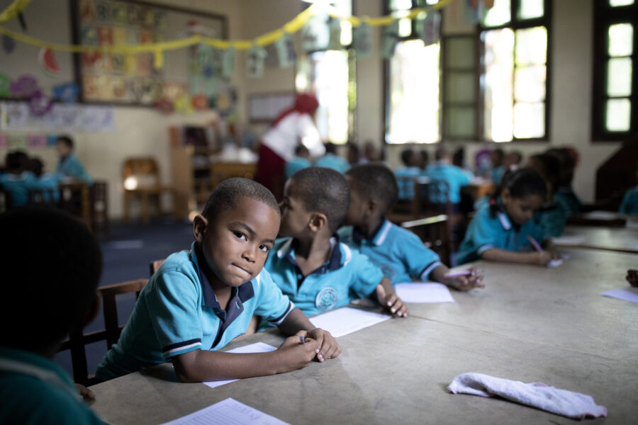 Skolebørn Tanzania