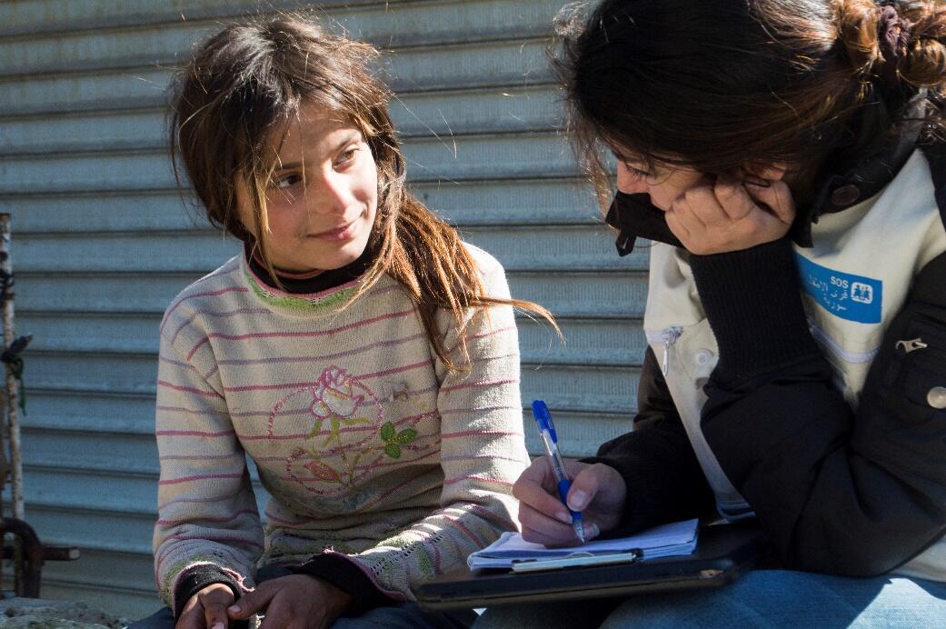 SOS Børnebyerne i Syrien har haft flere forskellige nødindsatser for befolkningen under den 13 år lange borgerkrig i Syrien. Arkivfoto. Foto: SOS Children's Villages