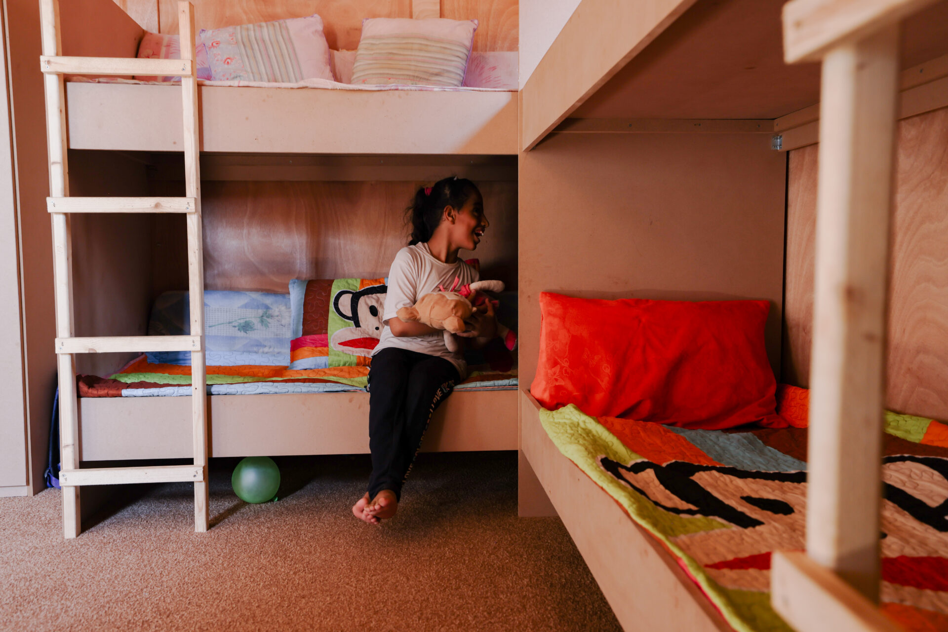 Pige i køjeseng Gaza