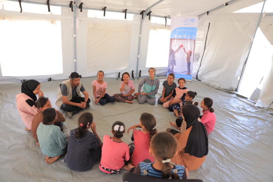 Gaza - Psykosociale støtteaktiviteter