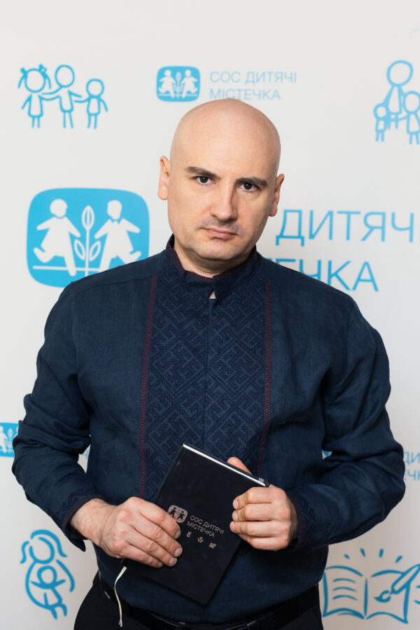 Serhii Lukashov, national direktør for SOS Børnebyerne i Ukraine