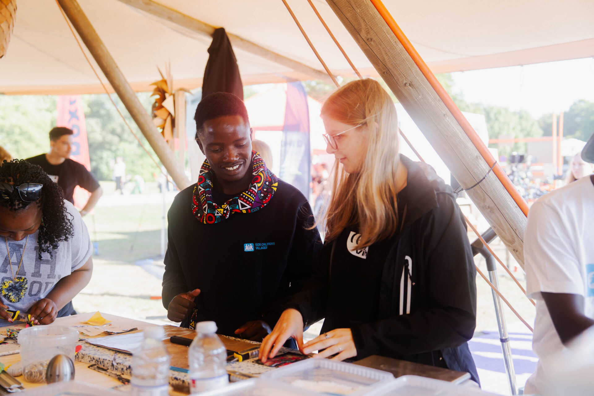 Kevin fra YSB Kenya på UFM