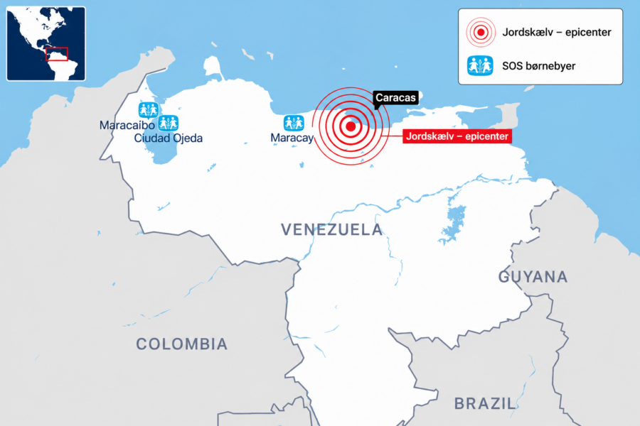 Jordskælv Venezuela