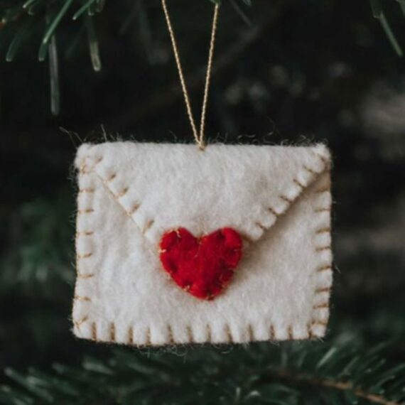 Kærlighedsbrev Julepynt